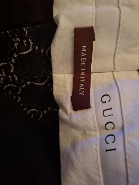 Calças originais de marca gucci