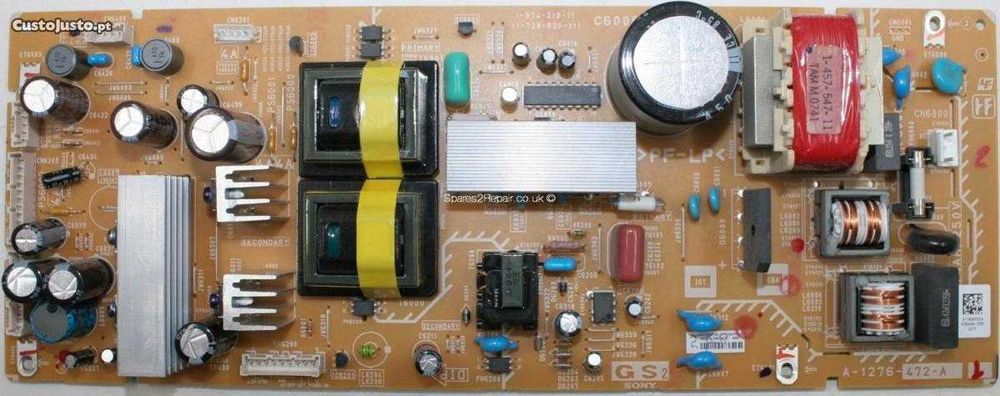1..874..218..11 a..1276..472-a   fonte de alimentaçao tv lcd sony sony64729932533633120