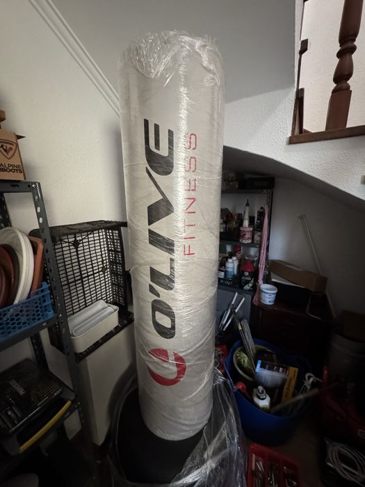 Saco de boxe de pé O'LIVE Elite Usado uma unica vez! Como novo!