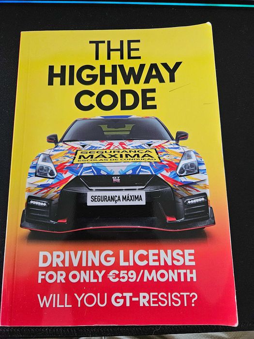 Livro do Código da Estrada (The Highway code) ENG