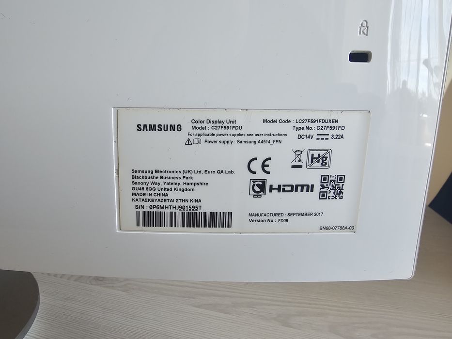 Monitor Samsnung 27 cali