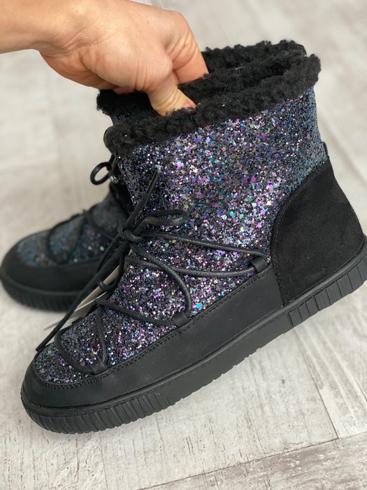 Скидка! Шикарные Луноходы с  глиттером на девочку/женщину 36,37,38р