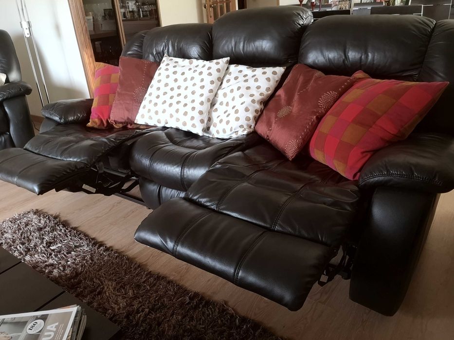 Sofás relax de 3 e 2 lugares