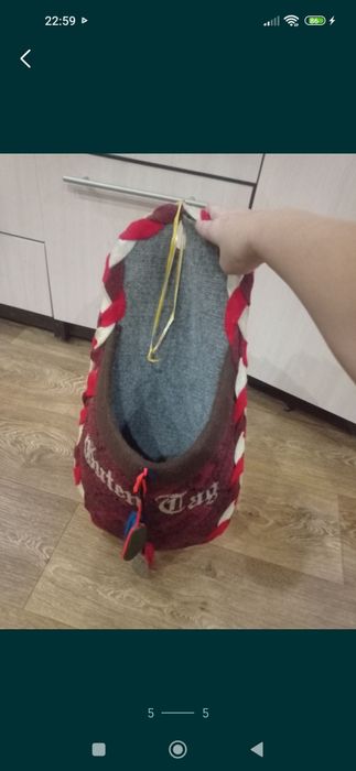 Тапок из войлока