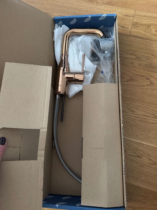 Bateria umywalkowa Essence Grohe L Warm Sunset