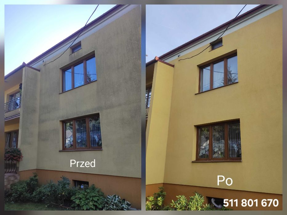 Mycie Kostki, Elewacji, Dachu, Tarasu Ryki i okolice