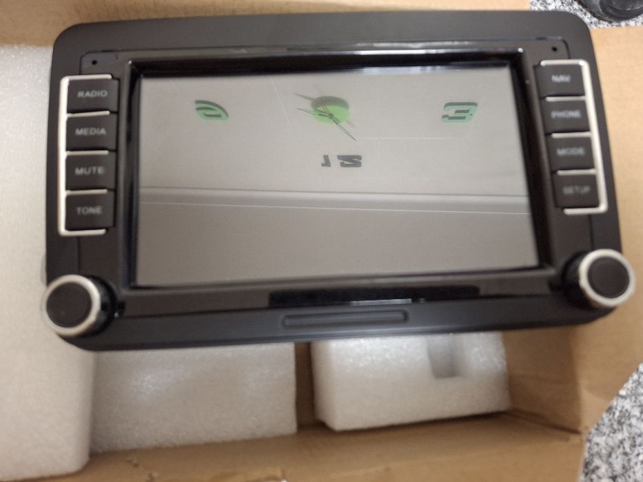 Radio android  avariado.