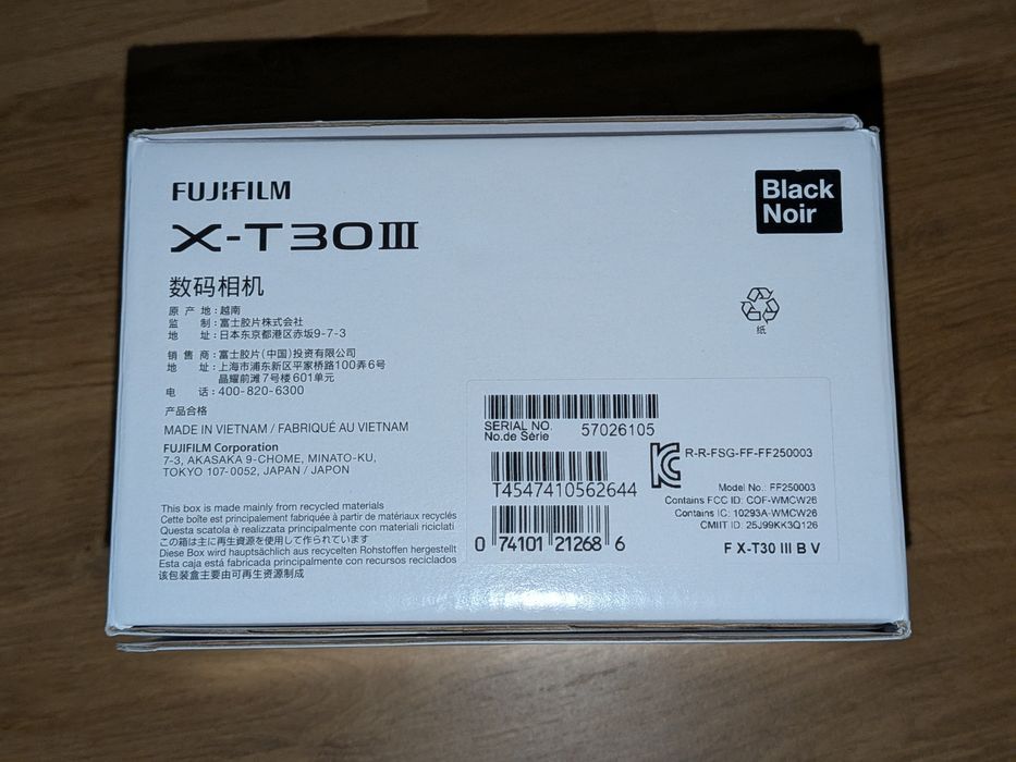 Fujifilm xt-30 III