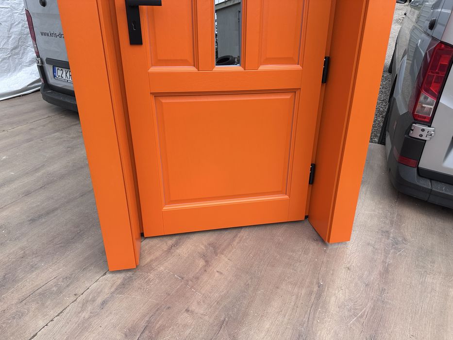 Drzwi zewnętrzne drewniane Na wymiar czyste powietrze Cała Polska