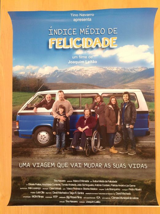Medium Happiness Index Movie Poster (shipping included)