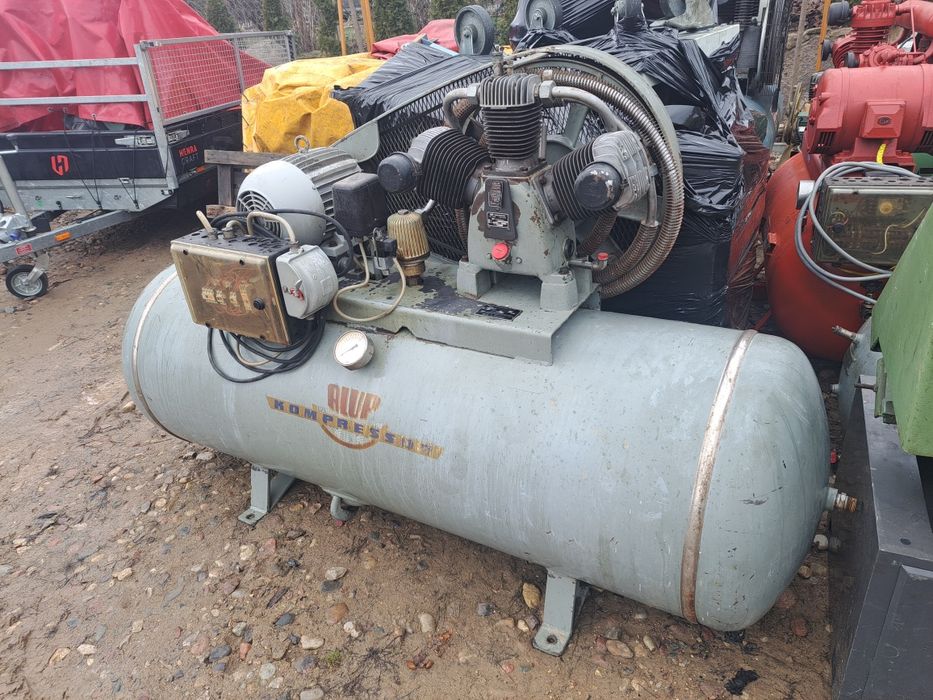 Spreżarka kompresor 750 l 500 l i 350 l airpress grasso, alup