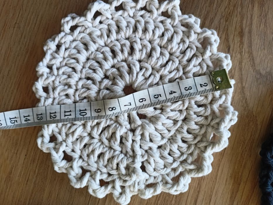 Podkładki pod kubek ze sznurka handMade