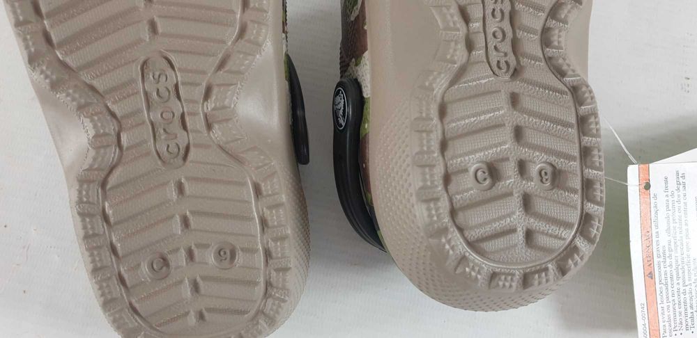 Klapki dziecięce Crocs moro  ocieplone  r. 25,5