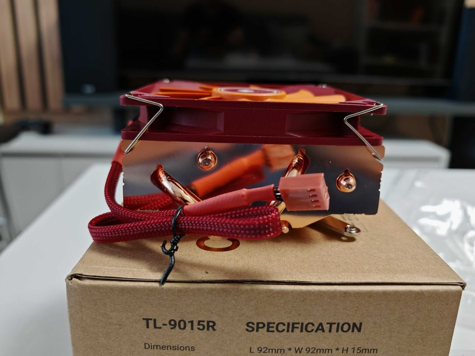 Thermalright AXP90 X53 Full Copper, Low Profile ITX Cooler, 92mm, Медь