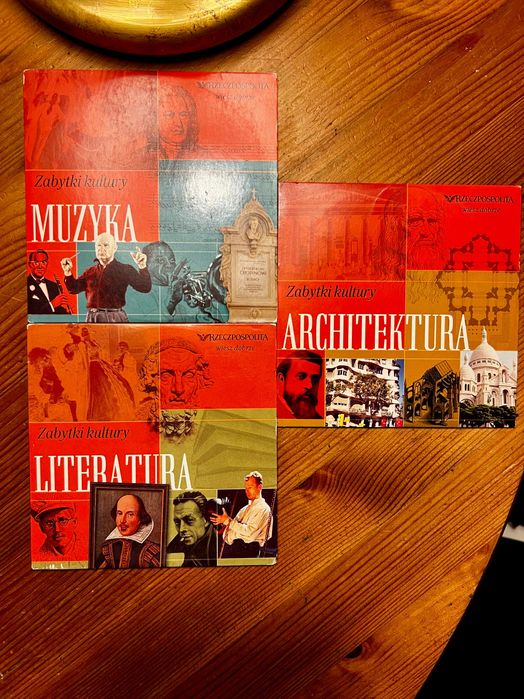 Zabytki kultury: Muzyka. Literatura. Architektura - 3 CD