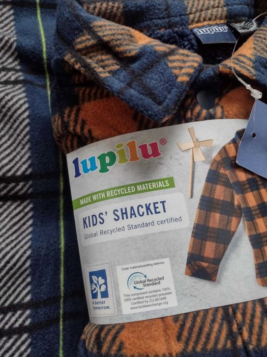 Lupilu Kurtka Koszula overshirt chłopięca w kratkę