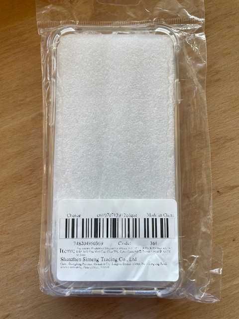 NOVA transparent silicone case for iPhone 7, 8, SE with reinforced corners64584317697411121