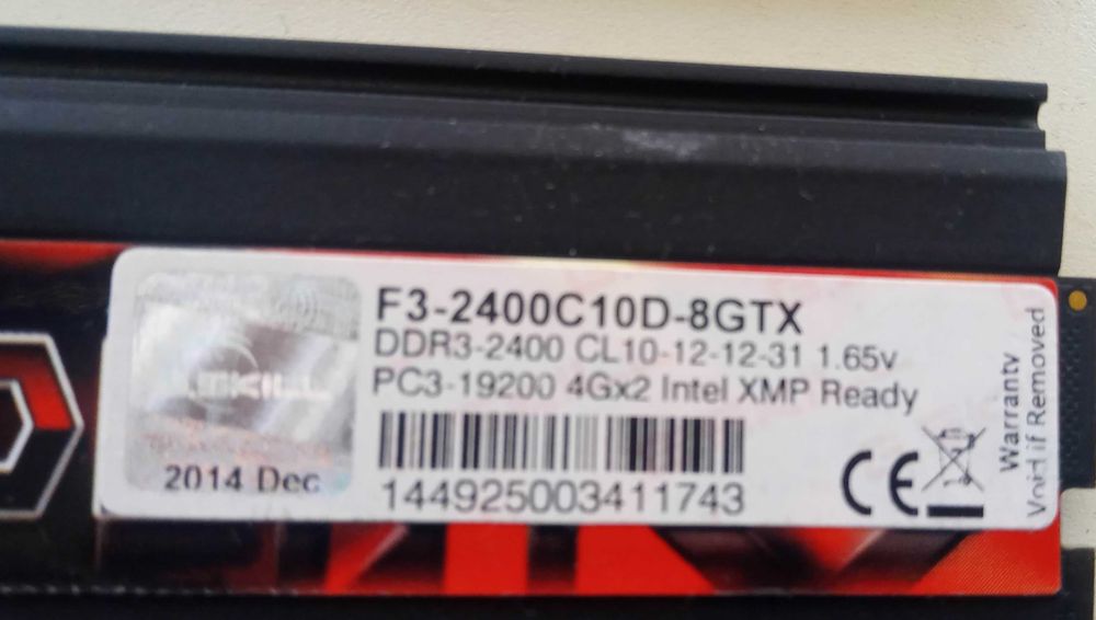 Pamięć DDR3 G.Skill TridentX 8GB (2x4GB)