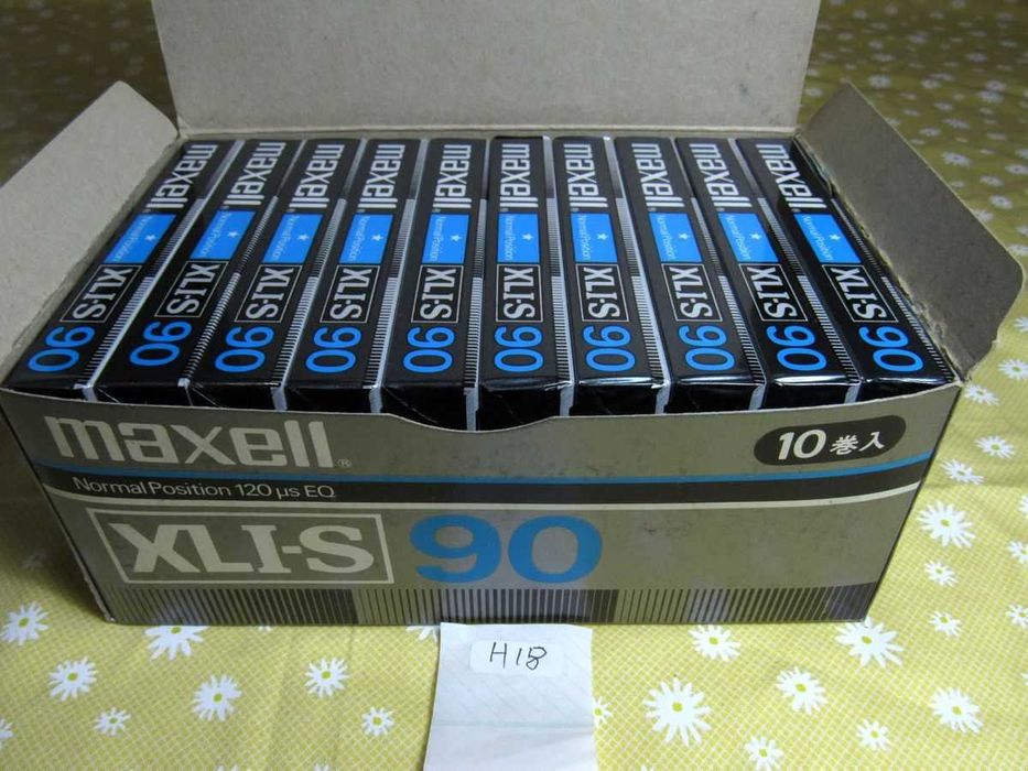 Maxell XLI-S 90  1982r. Japan-  1szt .