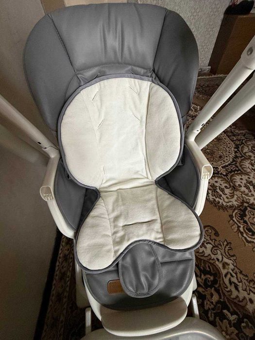Стульчик для кормления 3-в-1  Carrello Triumph Cloud Grey