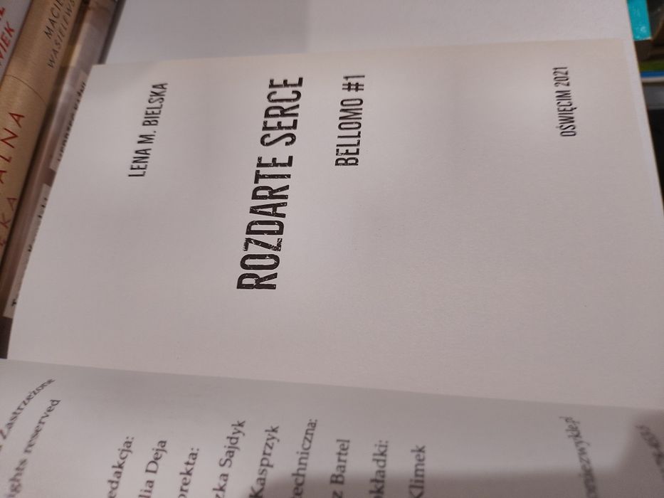 Lena M. Bielska Rozdarte serce Bellomo #1