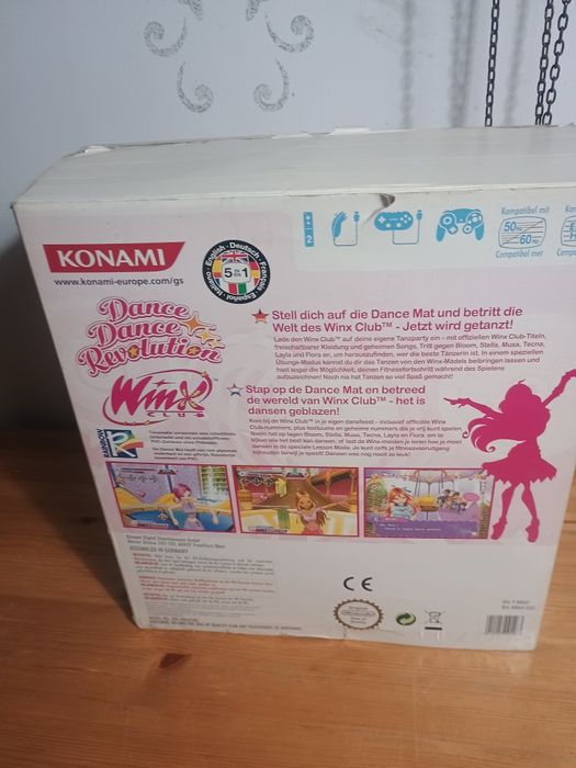 Wii Nitendo Dance Dance Revolution Winx Club (PAL,  europejska wersja