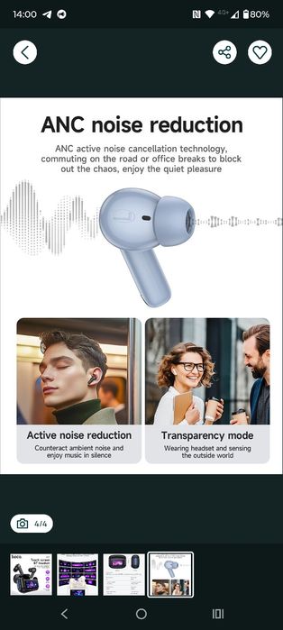 Навушники Hoco Sandy EQ21