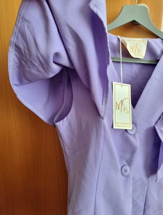 Blusa lilás, tamanho único - nova com etiqueta