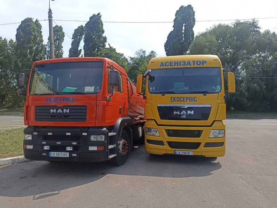 Послуги асенізатора та мулососа. Викачка ям, септиків, туалетів тощо