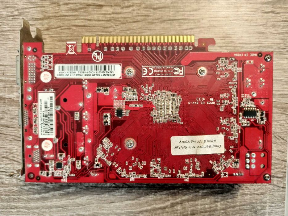 Продам видеокарту Palit 1024Mb GF 9800GT 1GB DDR3