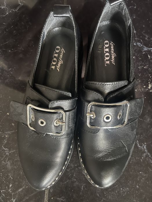 Новые туфли в школу натуральная кожа