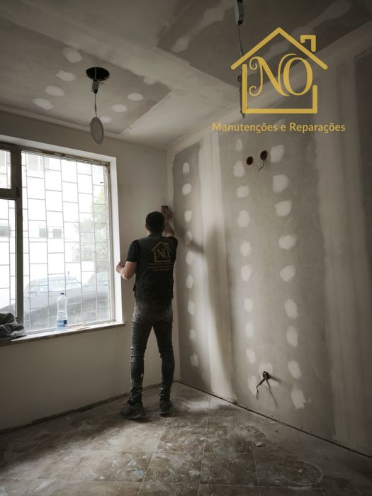 Pinturas interiores, limpezas no geral