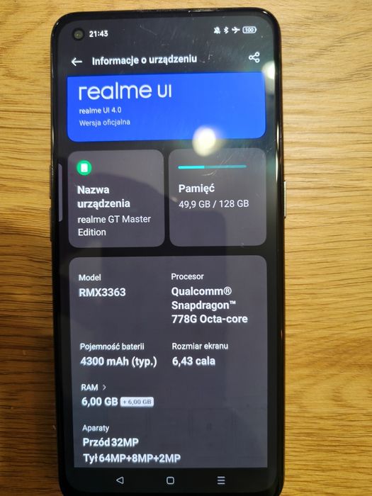 Realme GT Master Edition