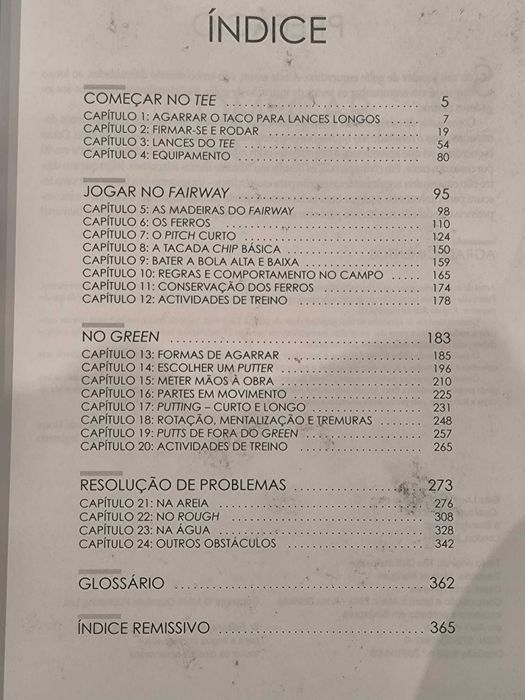 Livro "Manual Prático do Golfe" de Michael Hobbs