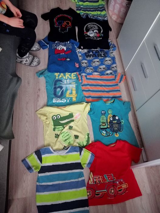 T-shirt dla chłopca rozm 122  128. 116