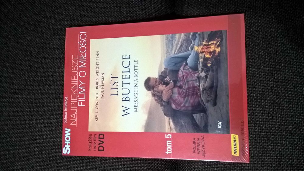 DVD List w butelce (nowe)