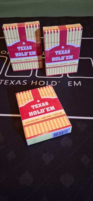Baralho de cartas de poker Texas Hold'em