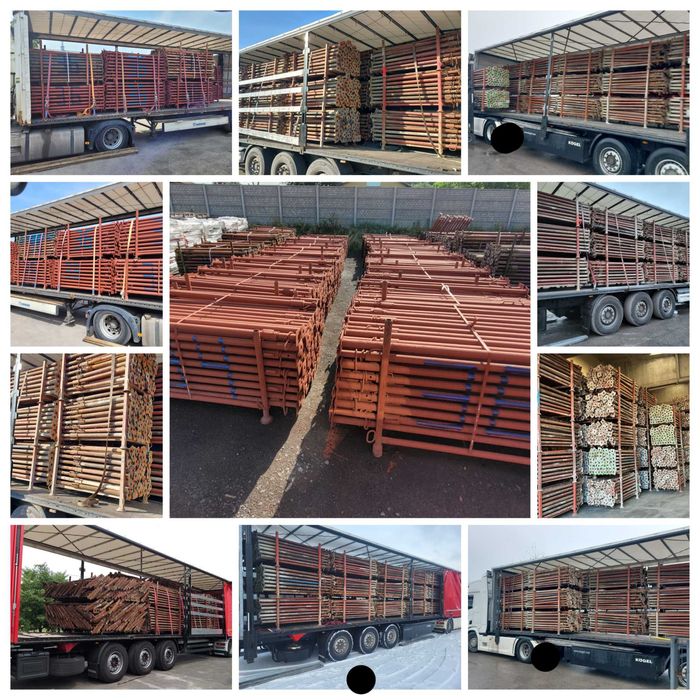 Sklejka topolowa Stemple budowlane podpory stropowe Głowice Trójnogi