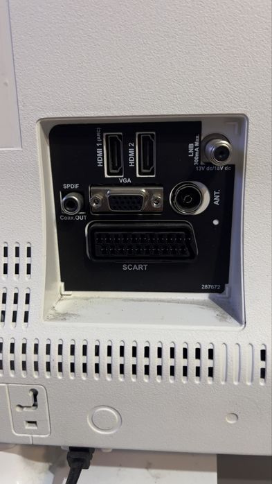 Telewizor telefunken bialy 24 cale