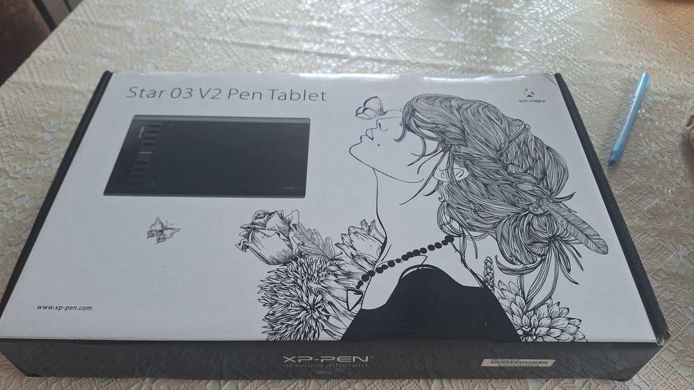 Tablet graficzny mało używany.