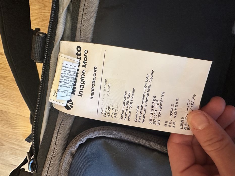 Manfrotto plecak foto / video dowolny setup