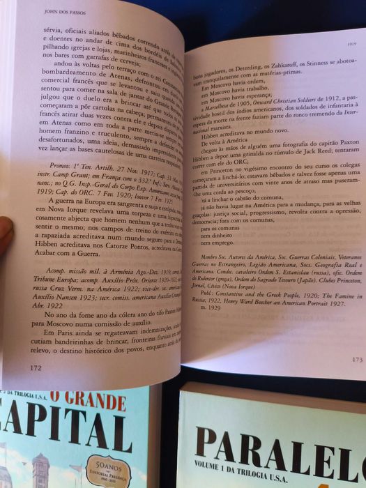 Lote 4 Livros John Dos Passos (Inclui Trilogia U.S.A. Como Nova)