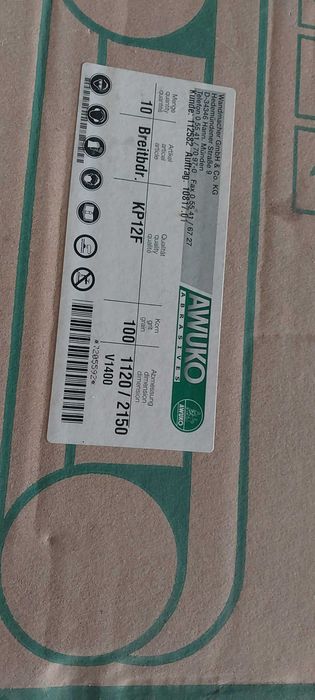 Papier ścierny pasy bezkońcowe