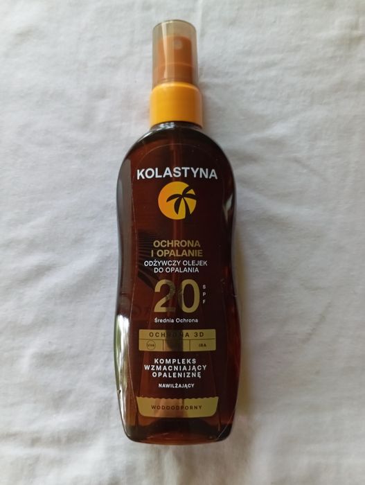 Kolastyna Odżywczy olejek do opalania spf 20 150 ml 3 szt.