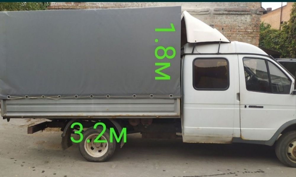 Грузоперевозки. Тентованная газель дует. Чернигов Киев Грузовое авто