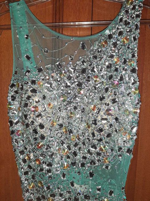 Розкішна вечірня сукня-рибка Night Moves by Allure (США)