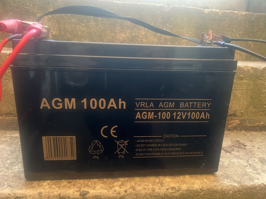 Акумулятор AGM 100Ah 12V