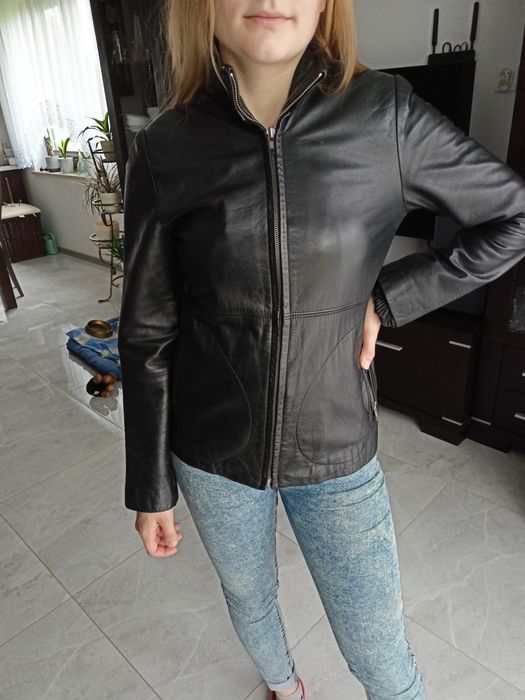 Kurtka skórzana damska roz.34