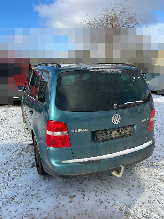 CZĘŚCI maska zderzak błotnik klapa lampa zaciski sanki Vw Touran