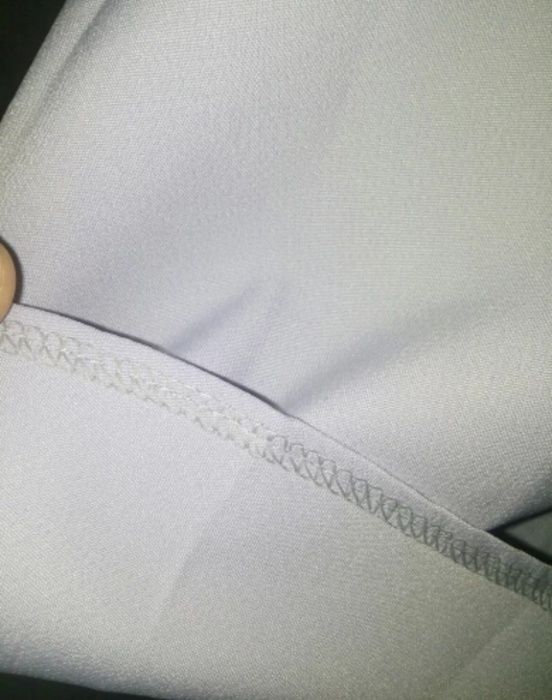 Srebrna / szara Sukienka jak nowa +gratis kolczyki